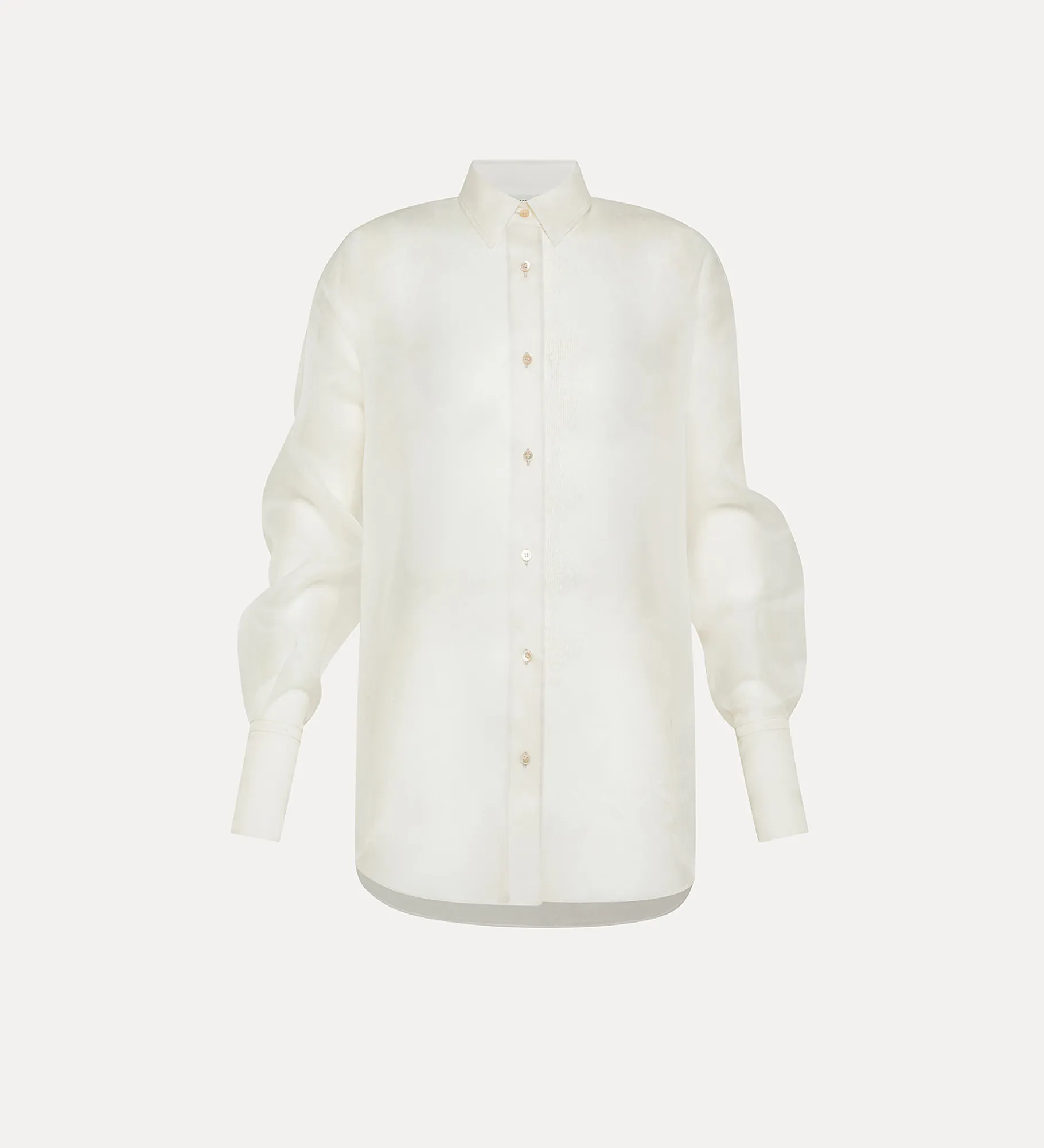 forte_forte shirt in silk organza giglio^ Shirts