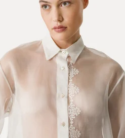 forte_forte shirt in silk organza giglio^ Shirts
