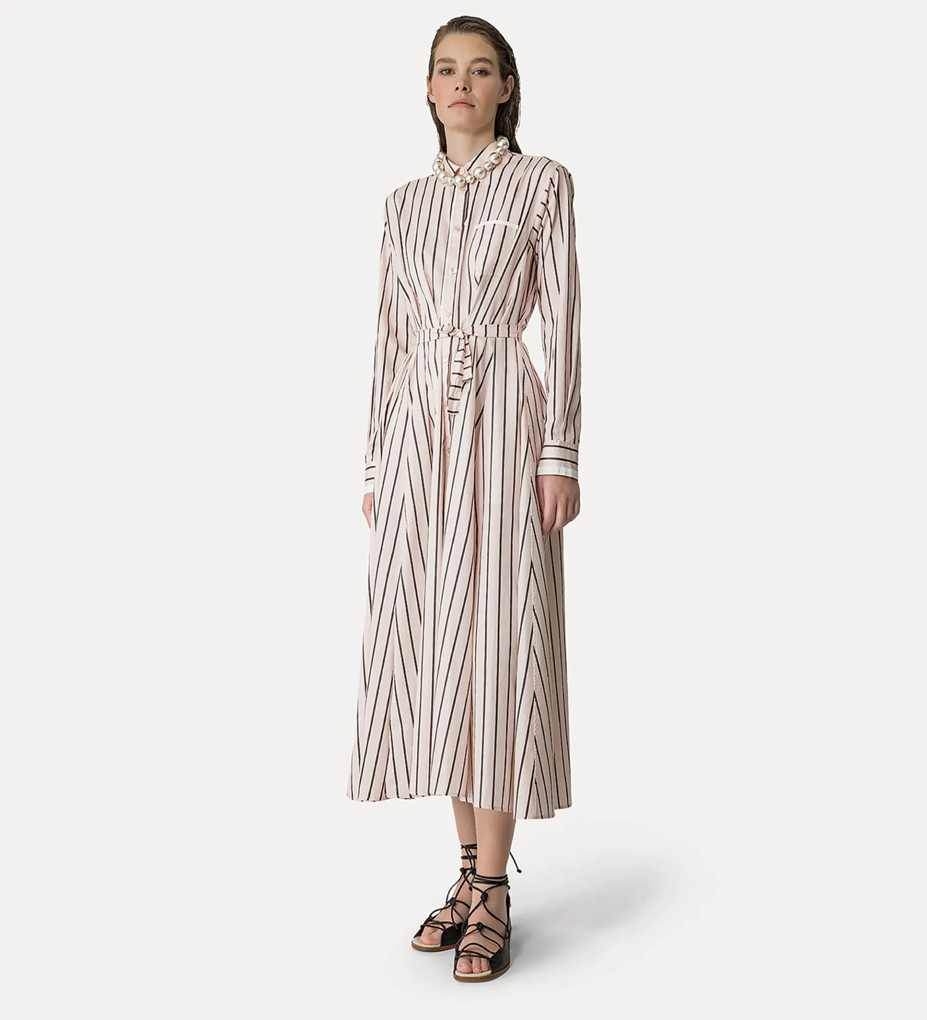 forte_forte shirtdress oyster^ Dresses