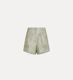 forte_forte shorts in lurex jacquard twinkle^ Pants