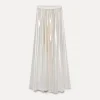 forte_forte skirt in laminated georgette light gold^ Skirts