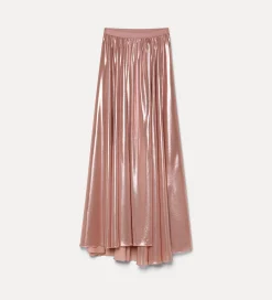 forte_forte skirt in laminated georgette rose^ Skirts