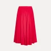 forte_forte skirt with an elasticated waistband lacca^ Skirts