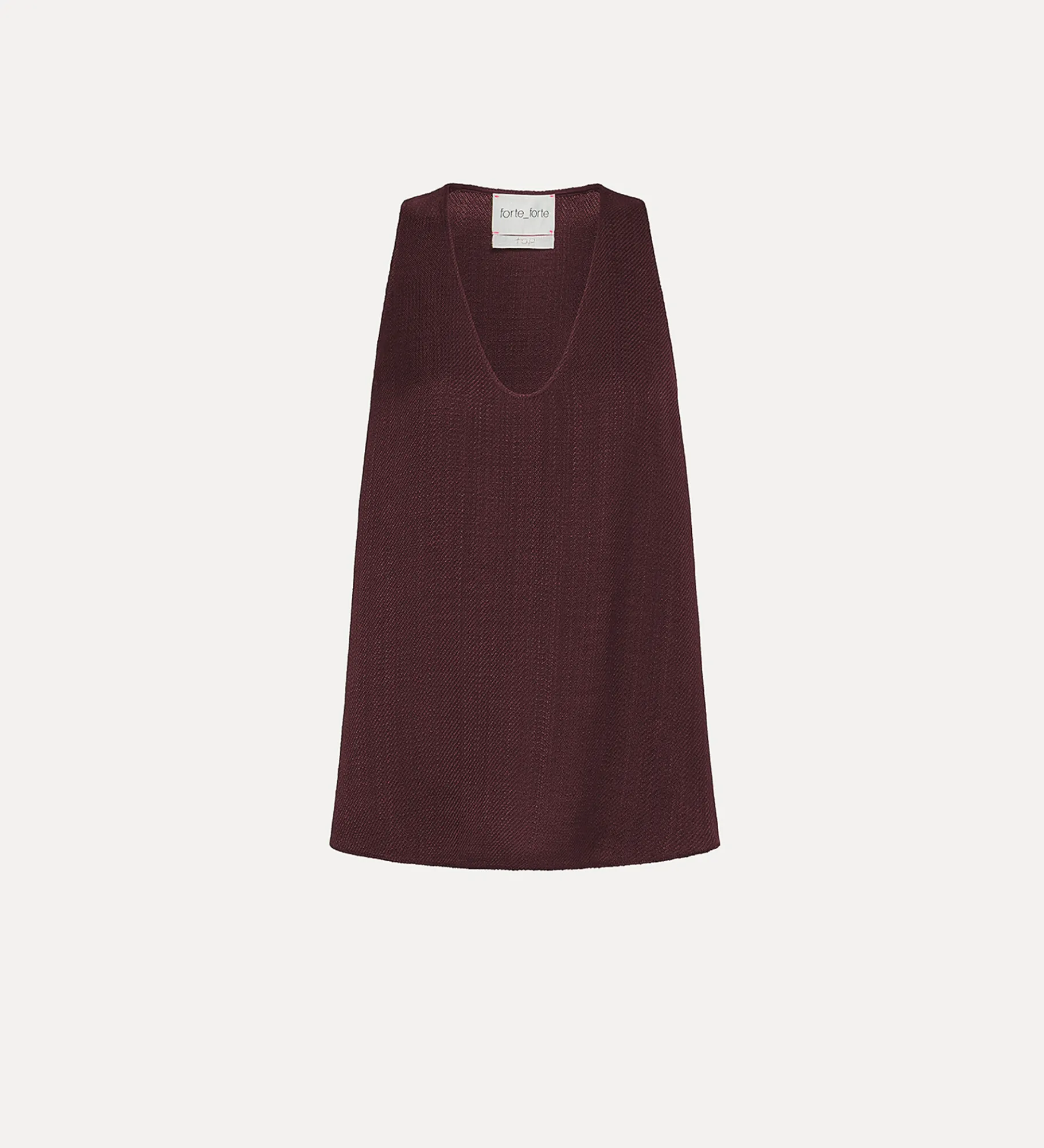 forte_forte slub viscose top black orchid^ Tops
