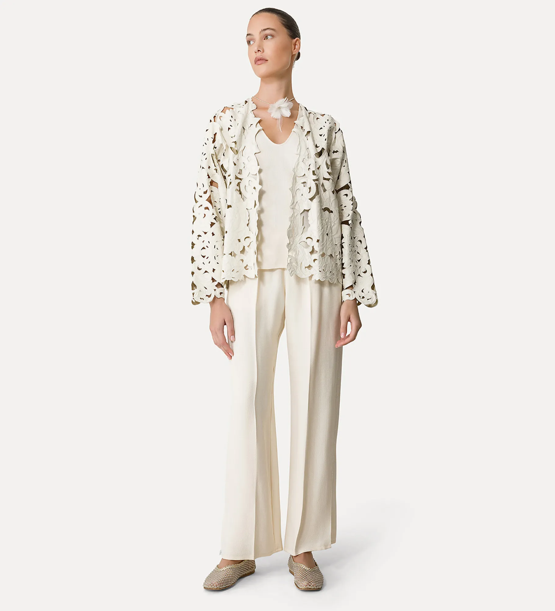 forte_forte slub viscose top orchidea^ Tops