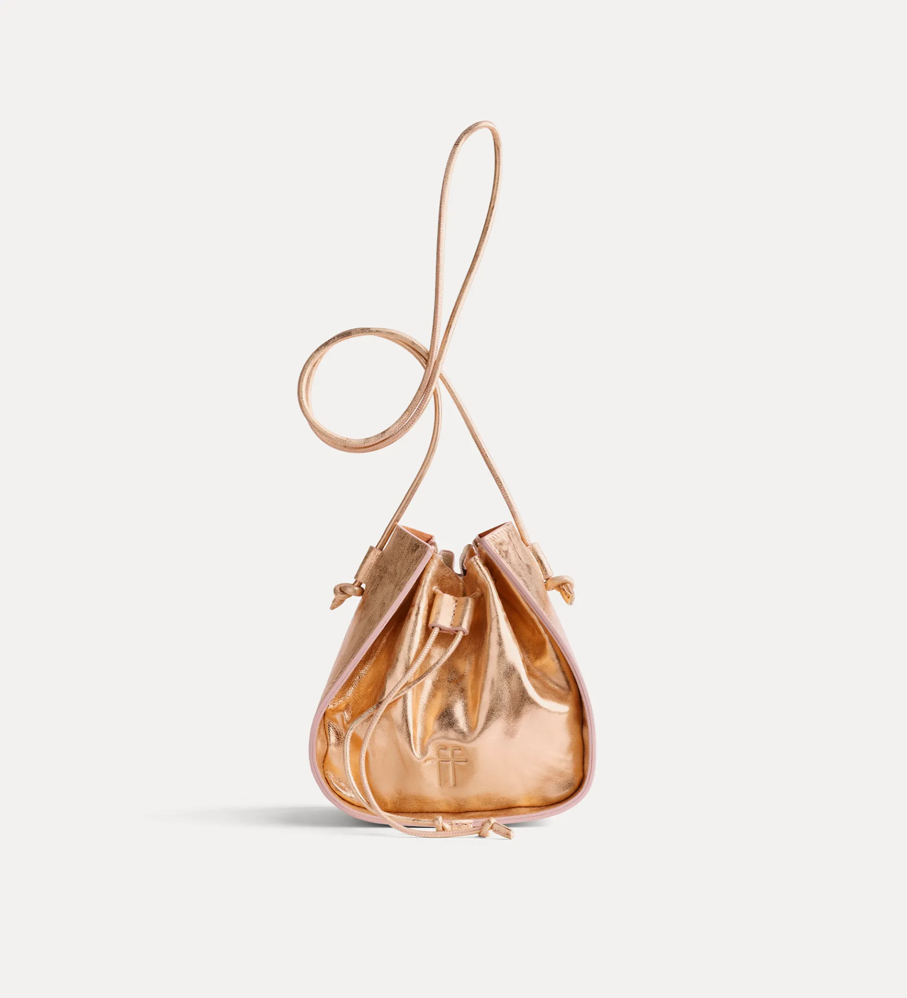 forte_forte small bucket bag cipria^ Bags And Belts