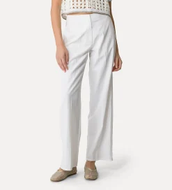 forte_forte straight–leg trousers giglio^ Pants
