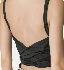 forte_forte tank top in cotton jersey nero^ Tops