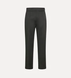 forte_forte tapered trousers nero^ Pants