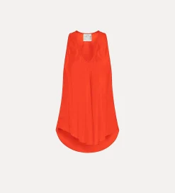 forte_forte top in habotai silk papavero^ Tops