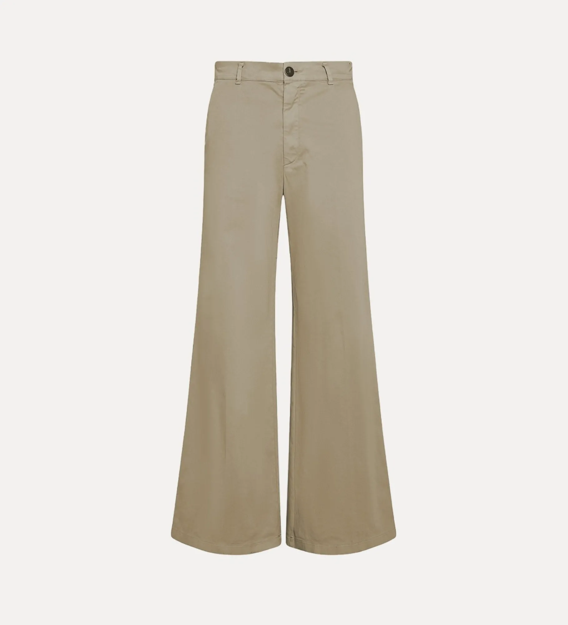 forte_forte trousers in twilled cotton taupe^ Pants