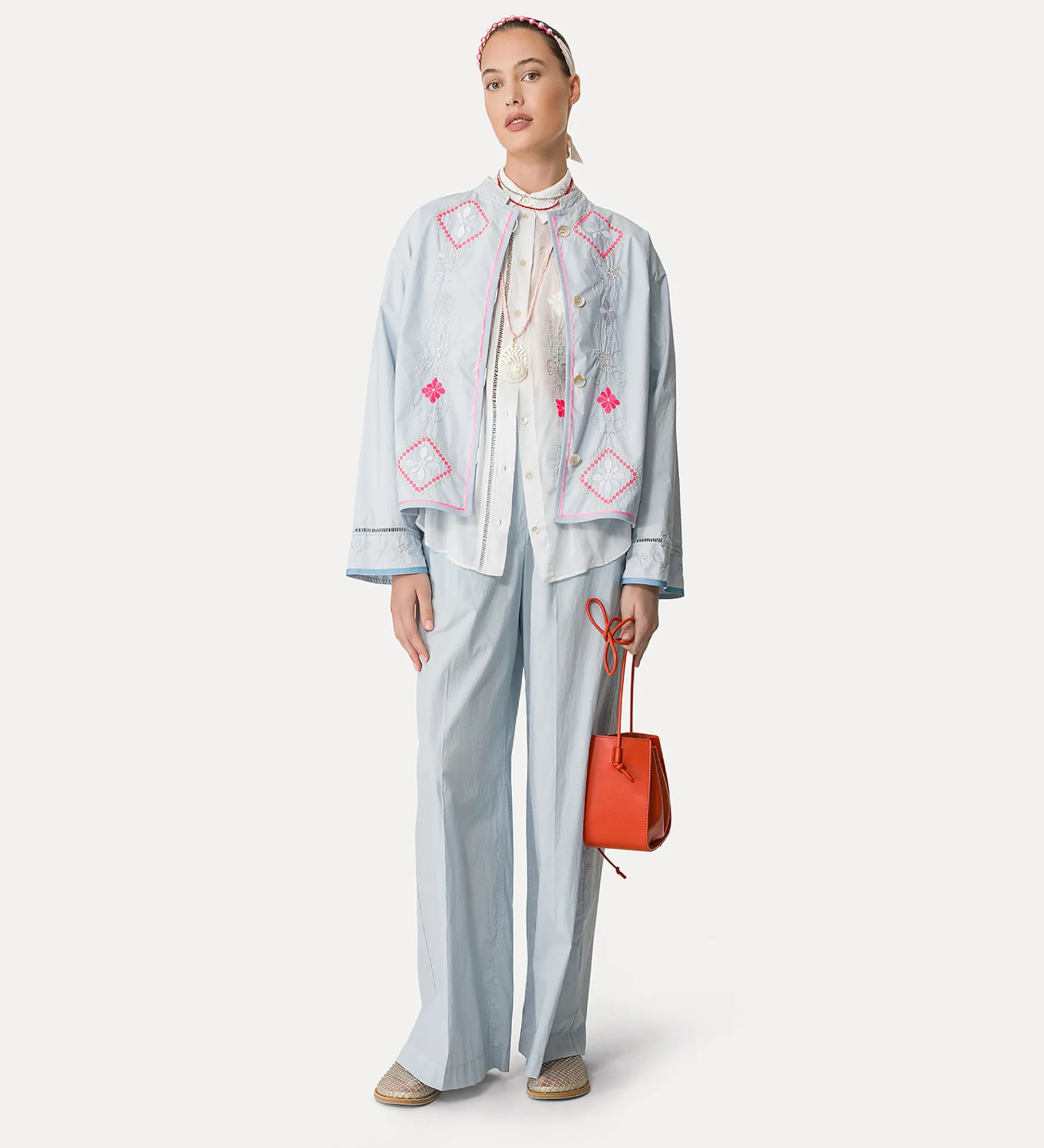 forte_forte trousers with an elasticated waist rugiada^ Pants