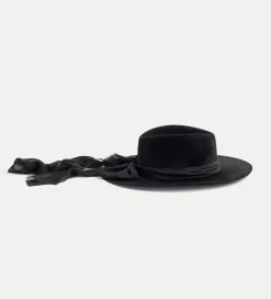 forte_forte velour gaucho trousers nero^ Hats And Scarves