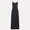 forte_forte viscose slip dress abisso^ Dresses