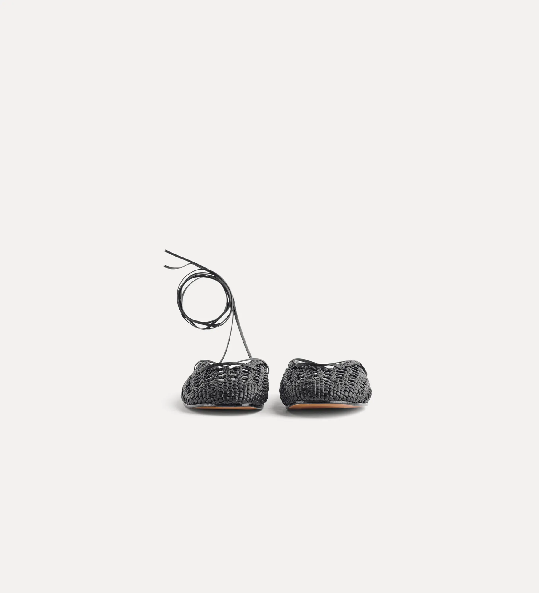 forte_forte woven backless slipper in black nero^ Shoes